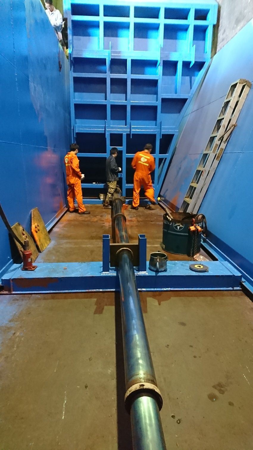 5 Stage Push Pull Hydraulic Cylinder Installation(001)